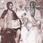 В църквата Света Троица не са рисувани икони, а са залепени цветни щампи