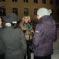1 януари 0,30 часа на площада в Брезник(снимки)