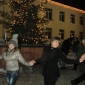 1 януари 0,30 часа на площада в Брезник(снимки)